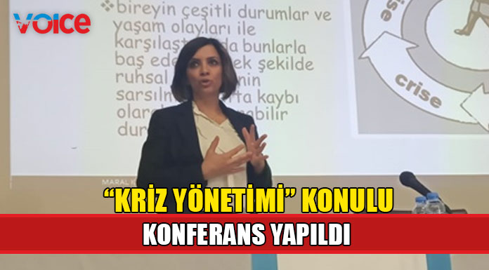 "Kriz Yönetimi” konulu interaktif konferans düzenlendi