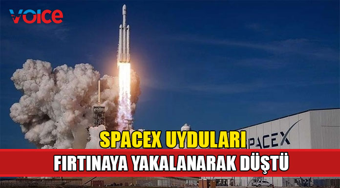 SpaceX'in 40 uydusu güneş fırtınası nedeniyle düştü
