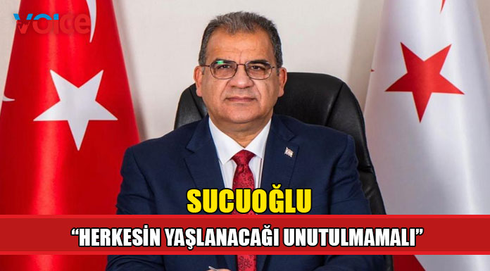 Sucuoğlu, Yaşlılara Saygı Haftası nedeniyle mesaj yayımladı