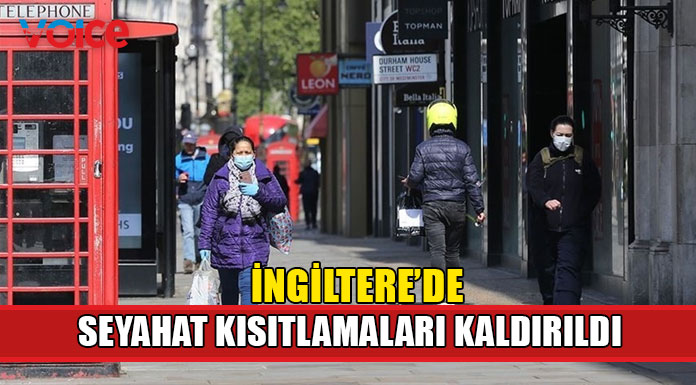 İngiltere'de tüm seyahat kısıtlamaları kaldırıldı