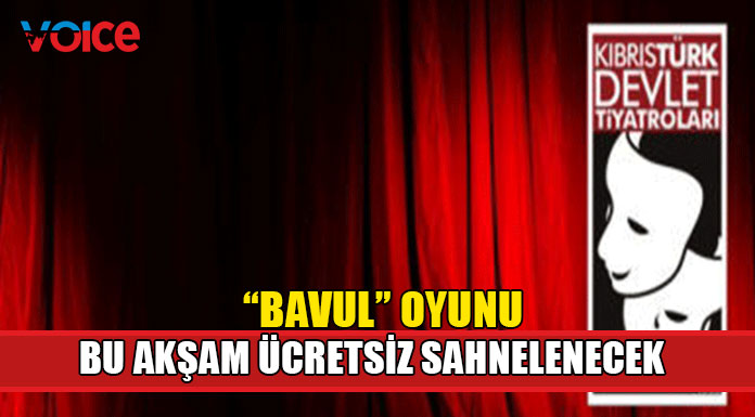 Dünya Tiyatrolar Günü nedeniyle oyun ücretsiz olarak sahnelenecek