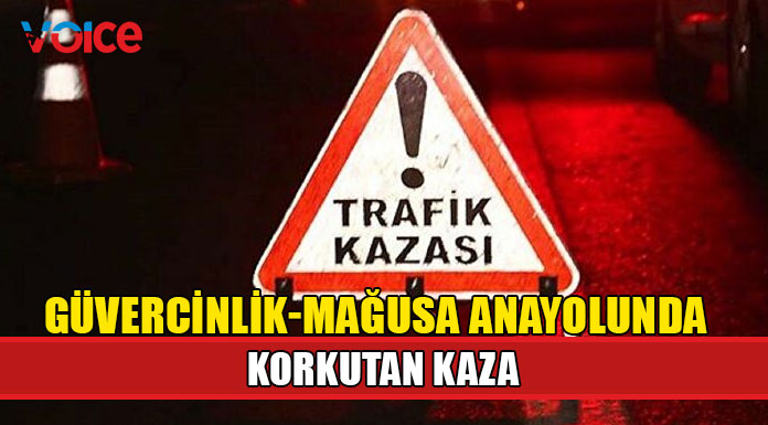 Yolun solundan çıkıp takla attı!