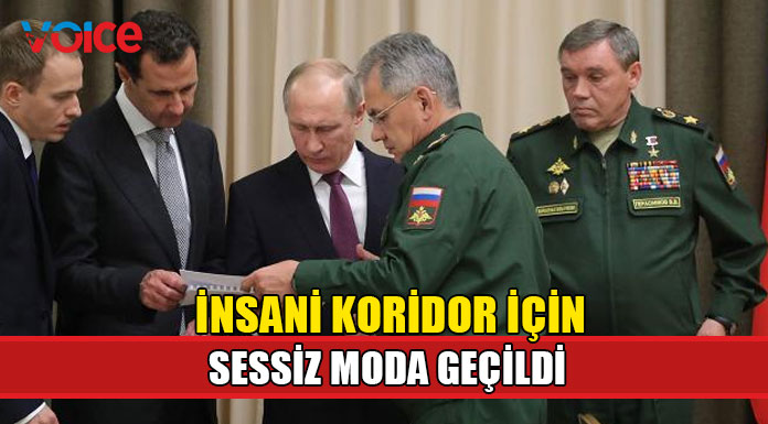 Rus ordusu insani koridor için geçici ateşkes uygulayacak