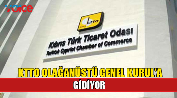 Kıbrıs Türk Ticaret Odası Olağanüstü Genel Kurulu'nu yapıyor