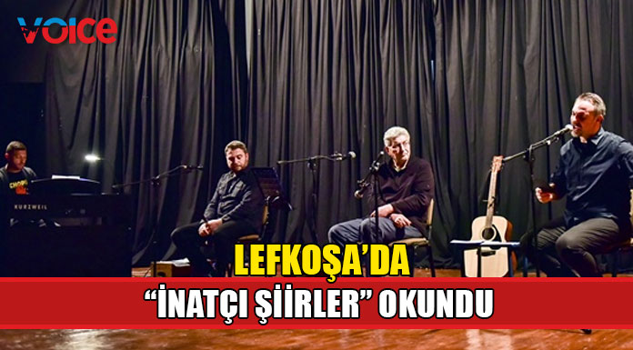 Lirik Şiir Grubu, “Oyuncul Düşünceler” adıyla Ümit İnatçı şiirlerini seslendirdi