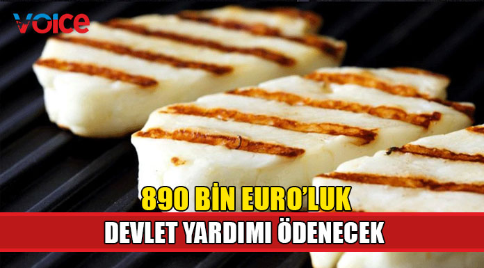 Güneyde hellim stoklarının muhafaza edilmesi için 890 bin Euro