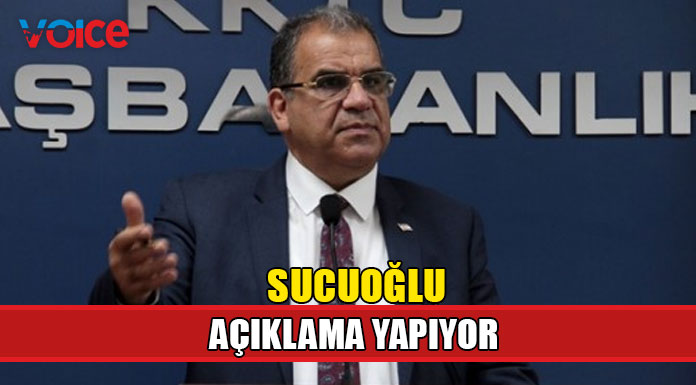 Sucuoğlu toplantı sonrası açıklama yapıyor (Canlı yayın)