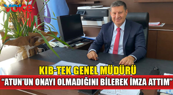İdari Mali Müdür Muavini Özçelik "Basına dağıtılan açıklamada imzam yoktur"