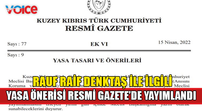 Görüş ve öneriler 20 gün içinde Meclis Başkanlığına sunulabilecek