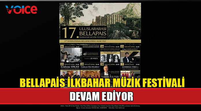 Bellapais İlkbahar Müzik Festivali “Yeşilçam Film Müzikleri” konseri ile devam ediyor