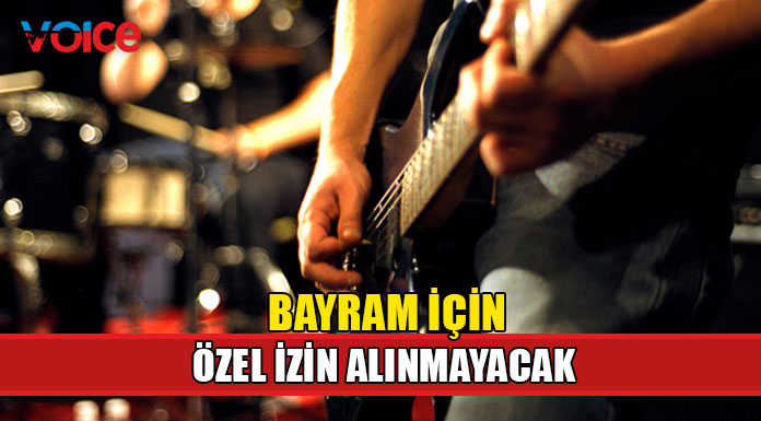 Çevre Koruma Dairesi'nden müzikli eğlence yerlerine duyuru