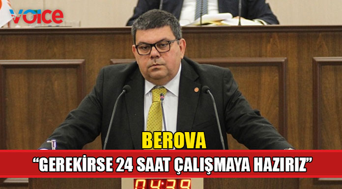 “Yapıcı önerileri almaya hazırız”