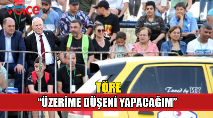 Töre, drag yarışını izledi