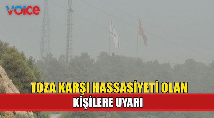 Kuzey Afrika üzerinden taşınan toz zerrecikleri bölgede etkili olacak