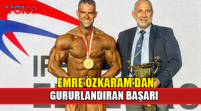 Emre Özkaram Uluslararası IFBB Elit Pro Şampiyonu oldu