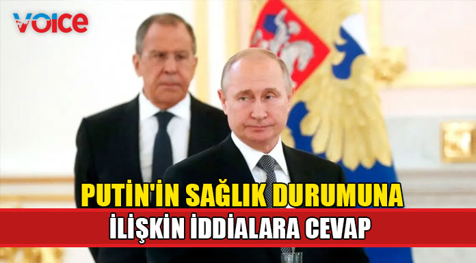 Lavrov'dan Putin'in sağlık durumuna ilişkin açıklama