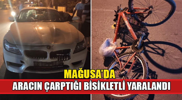 48 yaşındaki bisiklet sürücüsü yaralandı!