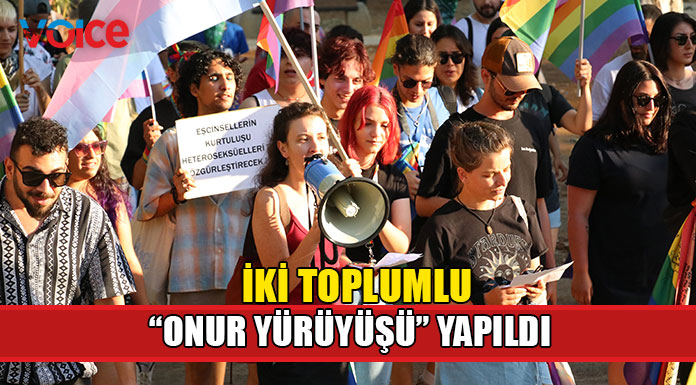 Kıbrıs’ın ilk toplumlararası "Onur Yürüyüşü" gerçekleşti!