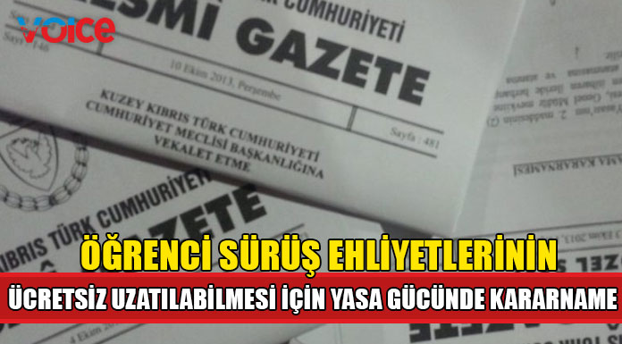 Karar resmi gazete yayımlanarak yürürlüğe girdi