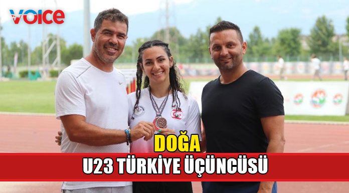Doğa Erek, Türkiye 3.’sü olarak bronz madalya kazandı