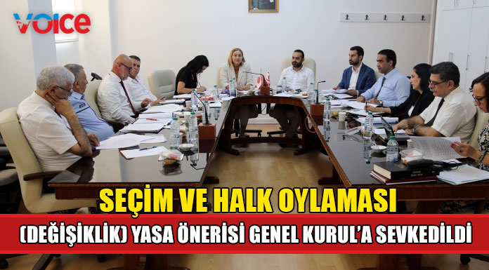 Hukuk, Siyasi İşler ve Dışilişkiler Komitesi tasarı ve önerileri görüşmek üzere toplandı