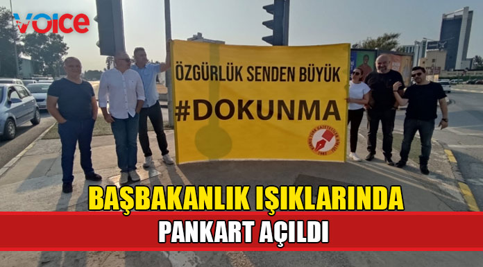 Gazeteciler Birliği “Özgürlük Senden Büyük #Dokunma!” sloganıyla eylemlerine başladı
