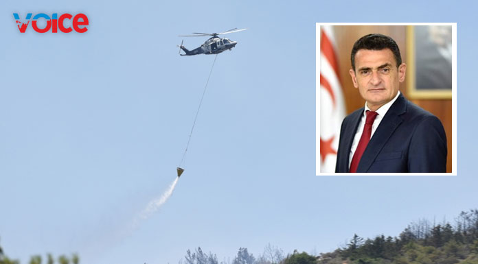 “We are tackling the fire with 11 aircraft”