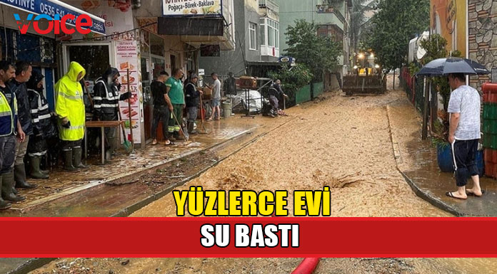 İstanbul'da şiddetli yağış etkili oldu