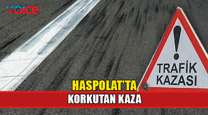 Kaza sonucu 2 kişi yaralandı!