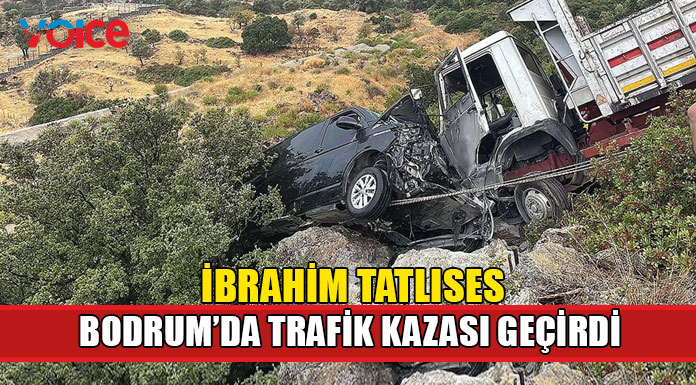Minibüse sıkışan sanatçı, itfaiye ve sağlık ekipleri tarafından kurtarıldı