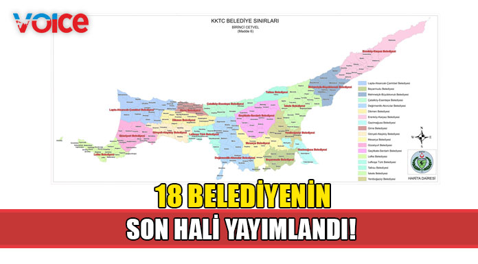 18 Belediyenin son hali Cumhuriyet Meclisi’nin internet sitesinden paylaşıldı