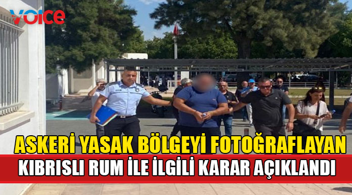 Kıbrıslı Rum 1 ay hapis cezasına çarptırıldı!