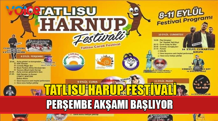 Festival 4 gün sürecek