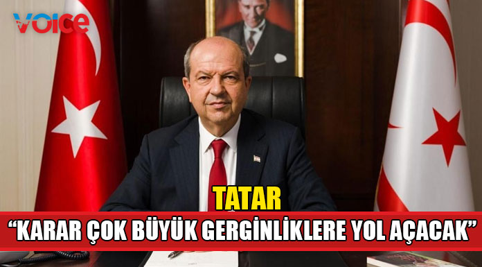 "Karar kabul edilemez olup, şiddetle kınıyoruz"
