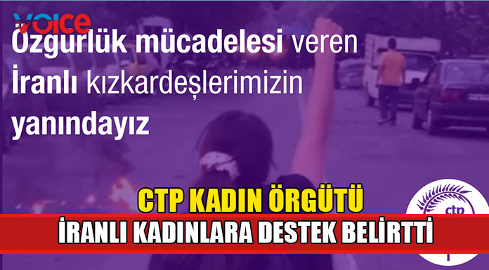 "Özgürlük mücadelesi veren İranlı kız kardeşlerimizin yanındayız"