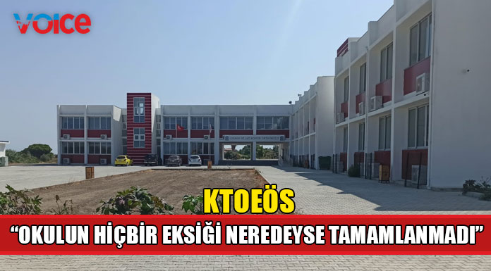 "Okulun eksiklikleri okul idarecileri, öğretmen ve veliler aracılığıyla giderilmeye çalışılıyor"