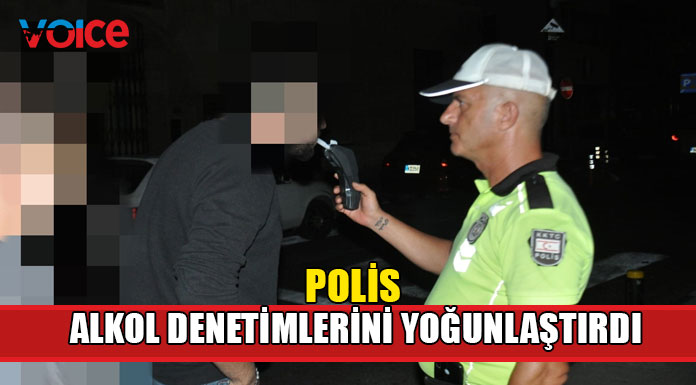 Alkollü araç kullanmaktan 9 sürücü trafikten men edildi!