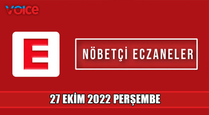 Nöbetçi eczaneler (26 Ekim 2022)