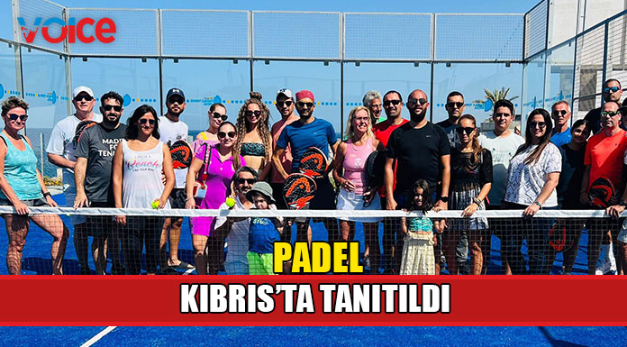 PADEL Tenis'te ilk organizasyon gerçekleşti