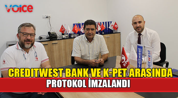 Creditwest Bank ve Kıbrıs Türk Petrolleri arasında DBS protokolü imzalandı