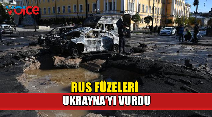 Rusya bugün başkent Kiev başta olmak üzere çeşitli bölgelere saldırı düzenledi