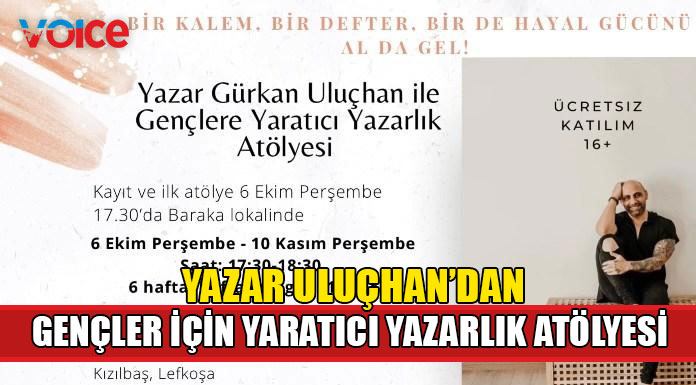 "Bir kalem, bir defter, bir de hayal gücünü al da gel!"