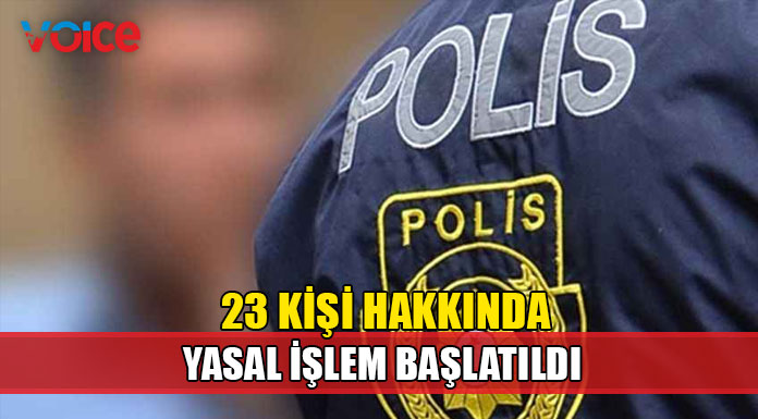 Kumarhaneye girmeleri yasak olan toplam 23 kişi tespit edildi