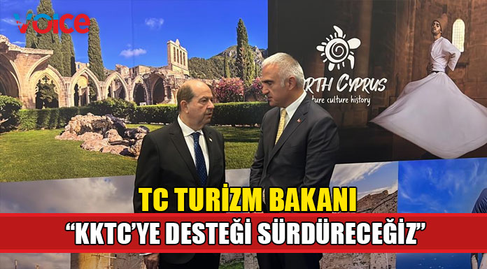 Cumhurbaşkanı Tatar, Türkiye Turizm Bakanı Ersoy ile görüştü