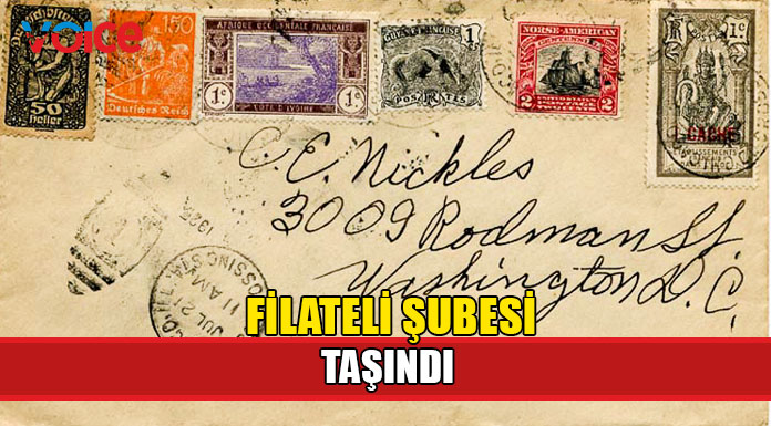 Filateli Şubesi Posta Dairesi Müdürlüğü binasında hizmet veriyor