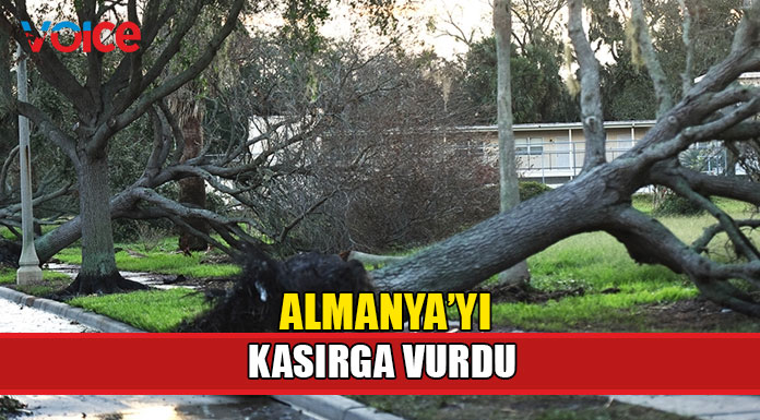 Almanya'da kasırga yıkıma yol açtı