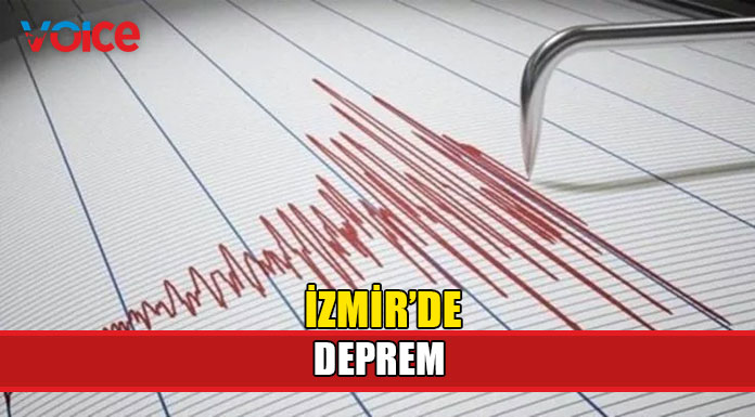 İzmir'de deprem meydana geldi