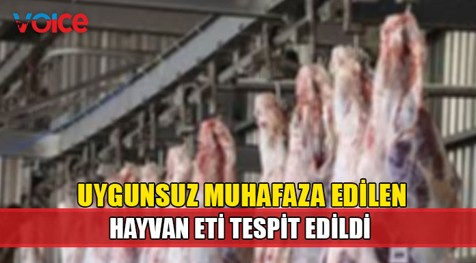 İskele’deki uygunsuz şekilde muhafaza edilen domuz ve sığır etiyle karides ve somon tespit edildi