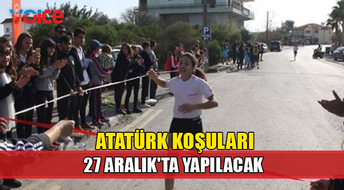 Girne'de Atatürk koşuları 27 Aralık'ta Atatürk Büstü önünde başlayacak