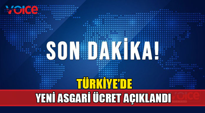 Türkiye'de yeni asgari ücret belli oldu